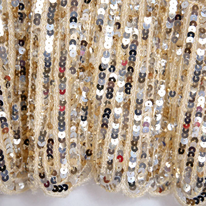 

BLINGSTORY Luxury Women SequinTops Nail Batwing Sleeve Embroidery Bead Club Party Tee Shirts