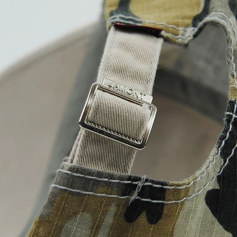 Женская кепка с изогнутыми краями JAMONT в стиле хип-хоп Кепка камуфляжным принтом