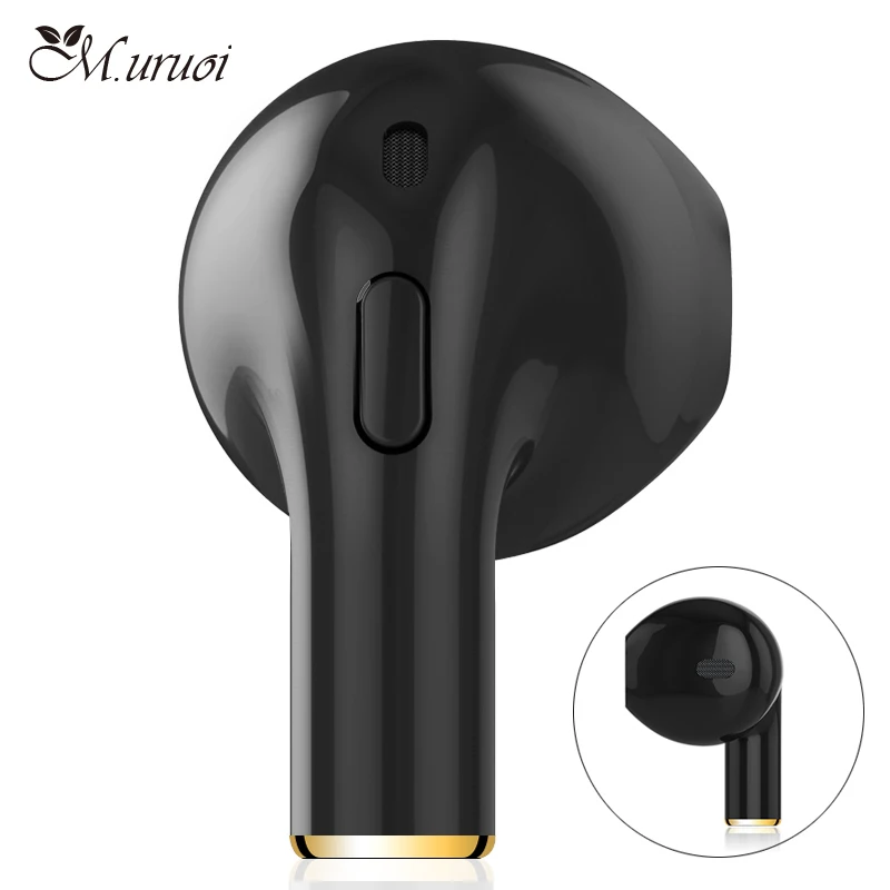 M. uruoi Беспроводная Bluetooth 4 2 гарнитура встроенный HD микрофон вкладыши громкой