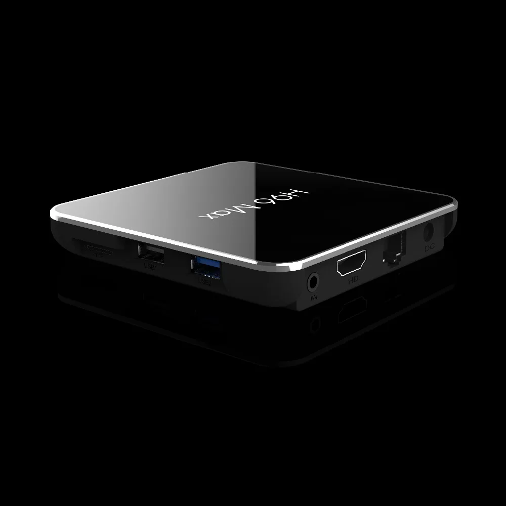 H96 MAX X2 Android 8,1 с 1 год Myiptv4k 4 Гб 64 Гб Smart Tv Box Поддержка 2,4G и 5,8G Wifi USB 3,0 Bluetooth 4K телеприставка