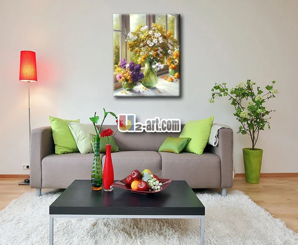 Гостиная стены искусства красивый цветок искусство Репродукция картины холст