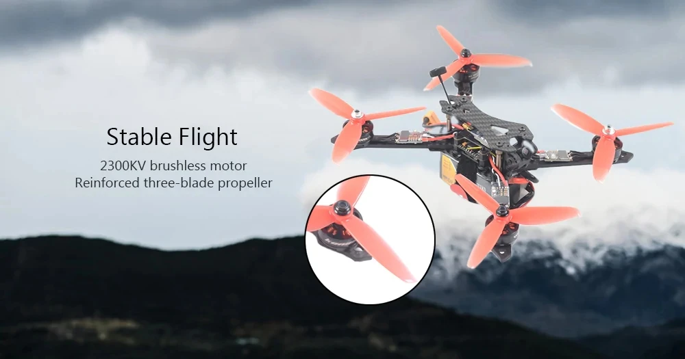 Новое обновление Skystars STX225 DIY версия 5,8G FPV гоночный Радиоуправляемый Дрон комплект колесная база 225 мм 5 дюймов 35A ESC