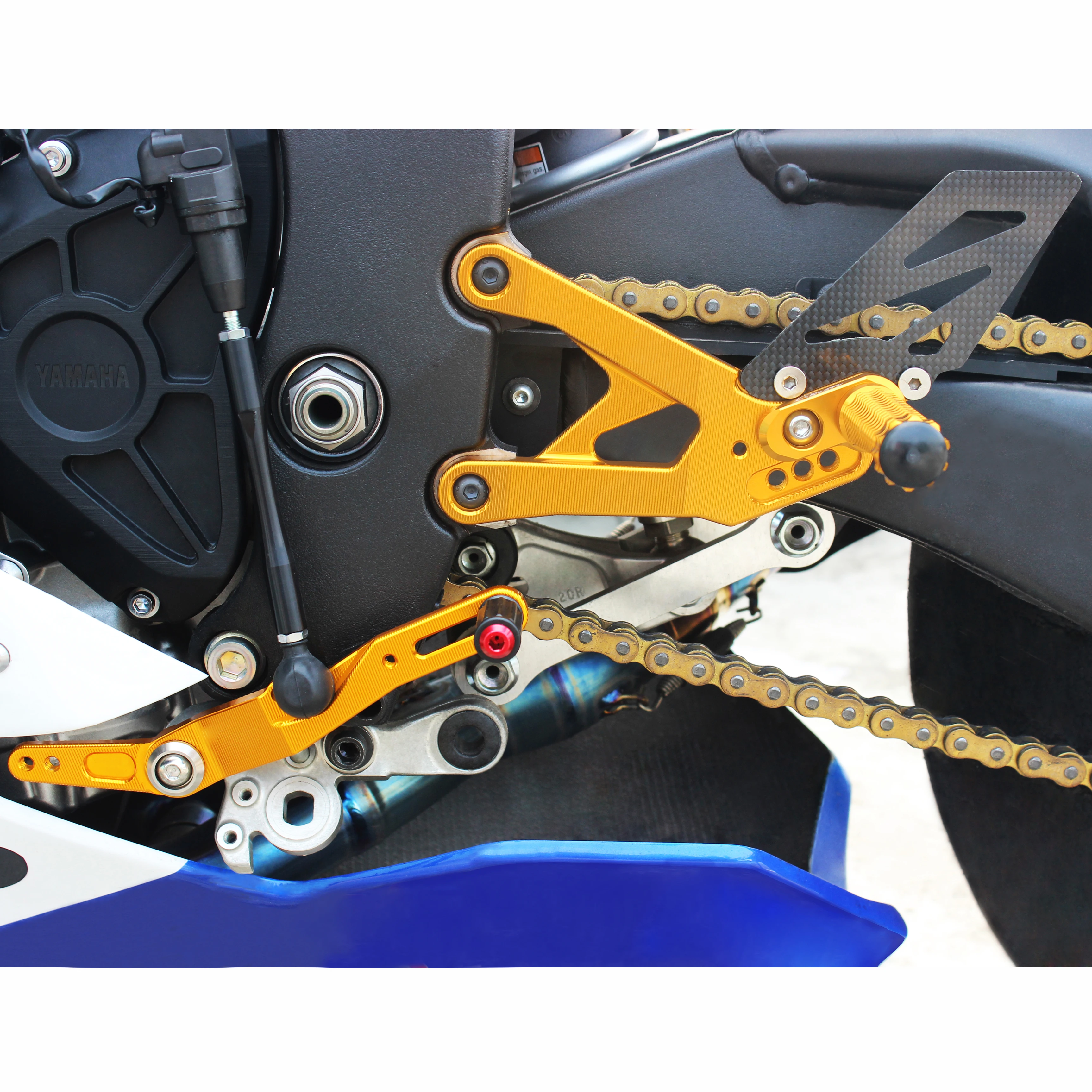 Регулируемые подножки с ЧПУ для Yamaha YZF R1 2015 2016 гоночного использования наездники