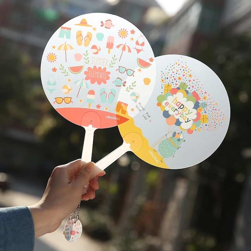 1 шт. летний ручной вентилятор для детей прекрасный мини портативный маленький