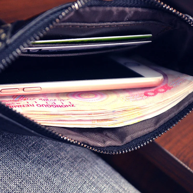 Женский Длинный кошелек на молнии с кисточками большой для телефона Дамский