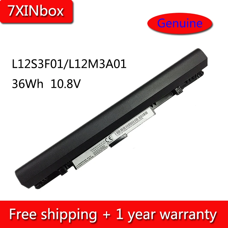 7XINbox 36Wh 10 8 V L12S3F01 L12M3A01 L12C3A01 Аккумулятор для Lenovo IdeaPad S20 30 S210 S215 S210T Series Laptop