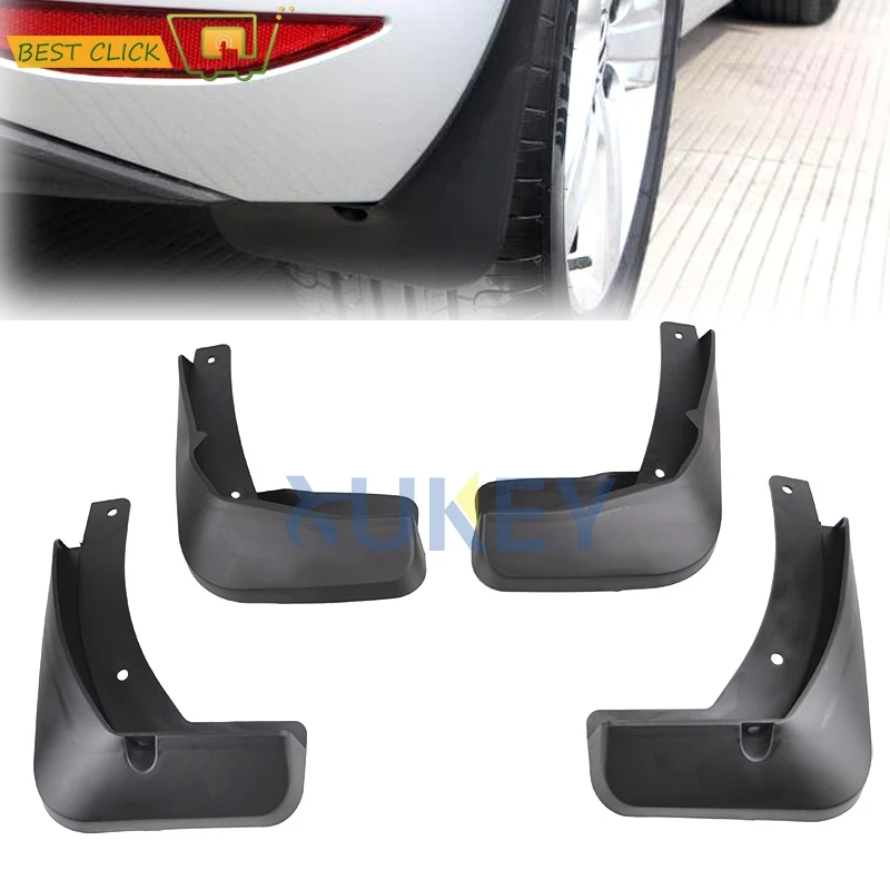 Комплект литых брызговиков для Volkswagen VW Golf 7 Mk7 VII 2013 2014 2015 2016 Брызговики передние
