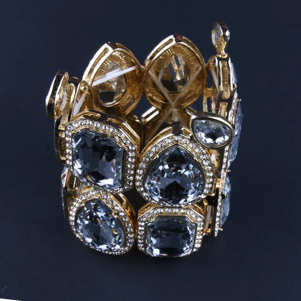 Горный хрусталь браслет Европа Соединенные Штаты Преувеличенные большие