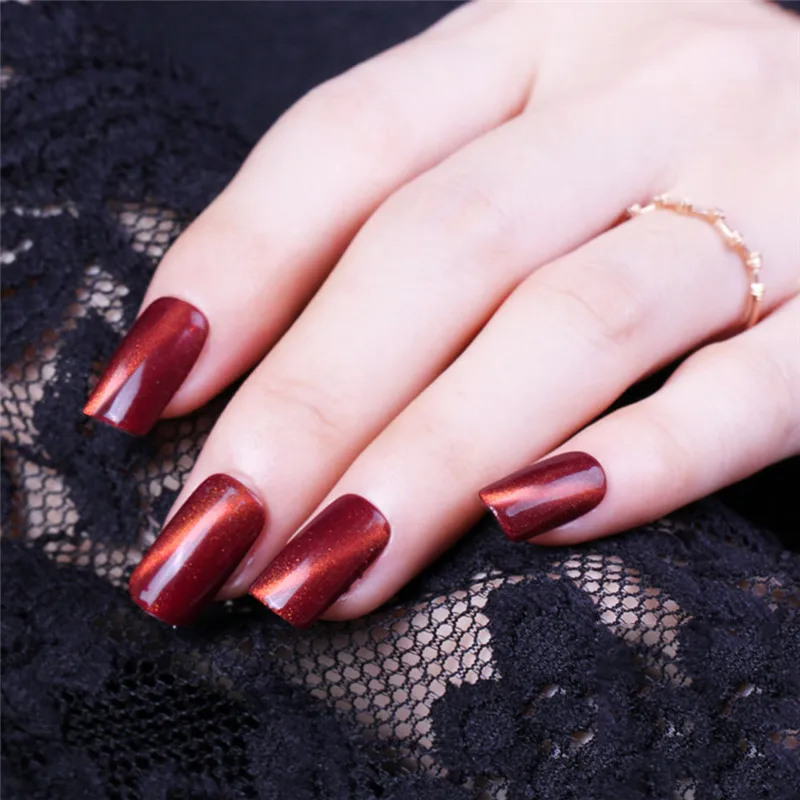 3DMagnetic кошачий глаз отмачиваемый УФ гель лак для ногтей цветное покрытие