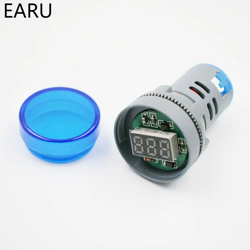 Цифровой светодиодный вольтметр переменного тока амперметр 60-500 В диапазон 0-а