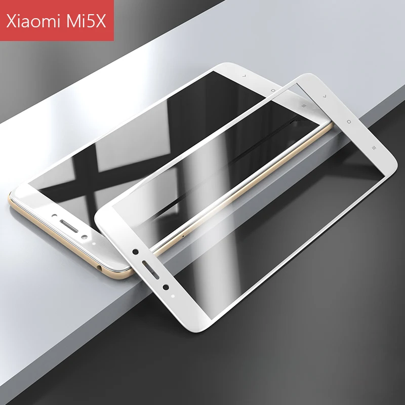 Mi5X стекло Xiaomi закаленное MOFI Mi 5X полное покрытие защита экрана для экранная пленка
