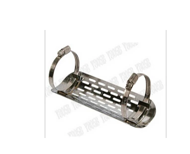 Универсальный хромированный металлический выхлопной тепловой щит для Kawasaki Vulcan