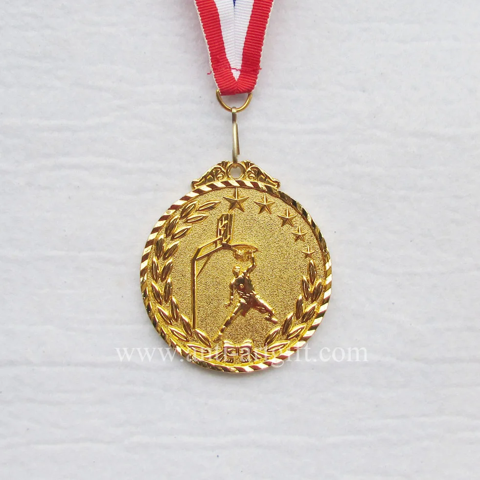 

Customized Athletics medlion basketball project die struck craft