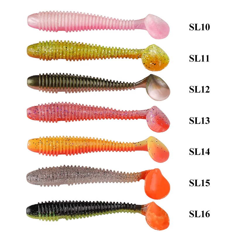 Мягкая рыболовная приманка Smart 10 шт./лот 12 см/12 г силиконовая с одним T образным