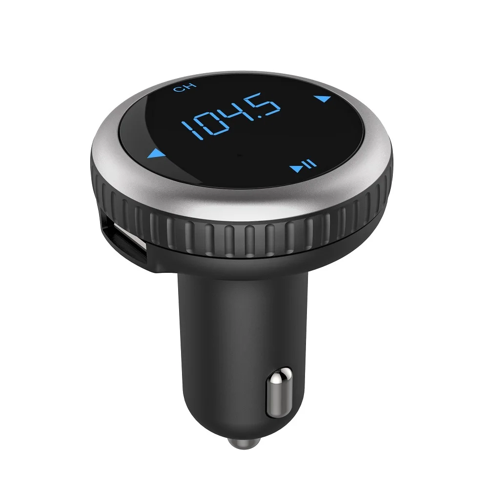 AOSHIKE миниатюрный fm передатчик Bluetooth модулятор Hands Free автомобильный комплект с