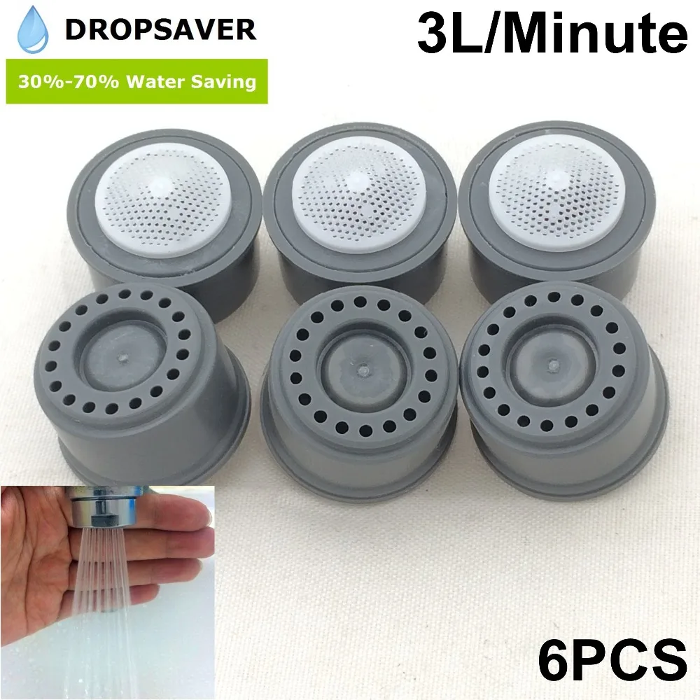 Бесплатная Shipping 6pcs M24/F22 кран аэратор Core Set WS A3L распылительный поток рекомендуется