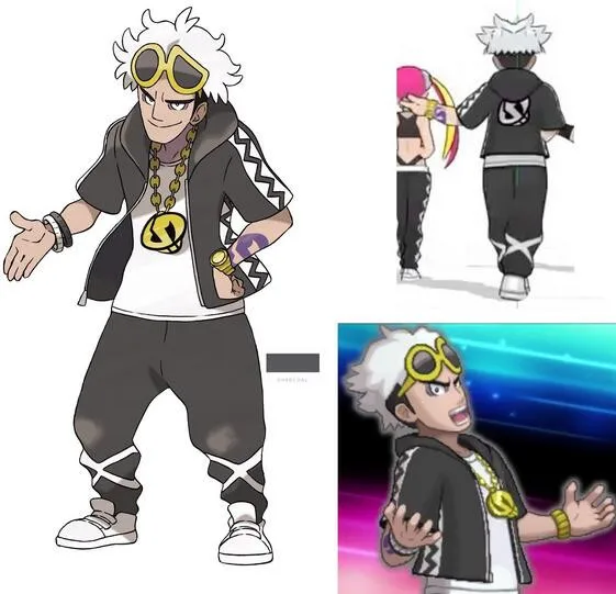 Guzma костюм покемона для косплея на заказ Хэллоуин Рождество