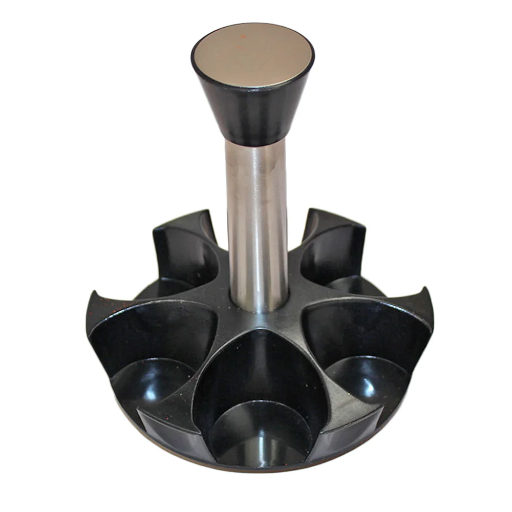 7 шт./компл. стальная стеклянная формочка приправа конфетница вращающаяся нержавеющая сталь Новинка|Бутылки