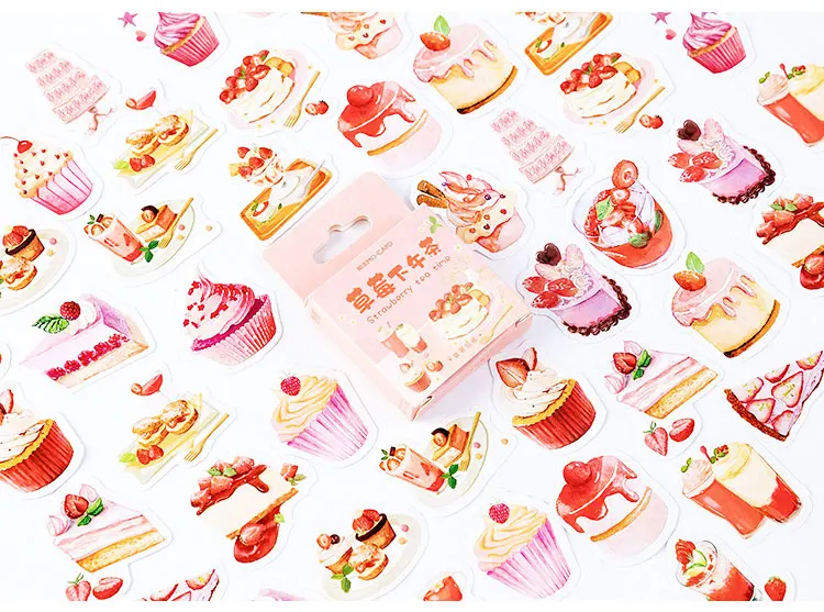 45 шт./кор. летние kawaii бумажная наклейка для творчества декоративные наклейки дневник, фотоальбом скрапбукинг планировщик этикетка стикер для канцелярских товаров
