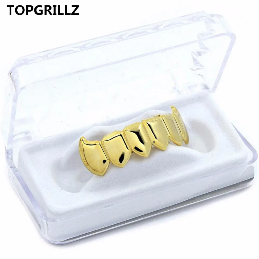 TOPGRILLZ посветильник ченные колпачки для зубов в стиле хип хоп|yellow gold|hip hop teethteeth hip |