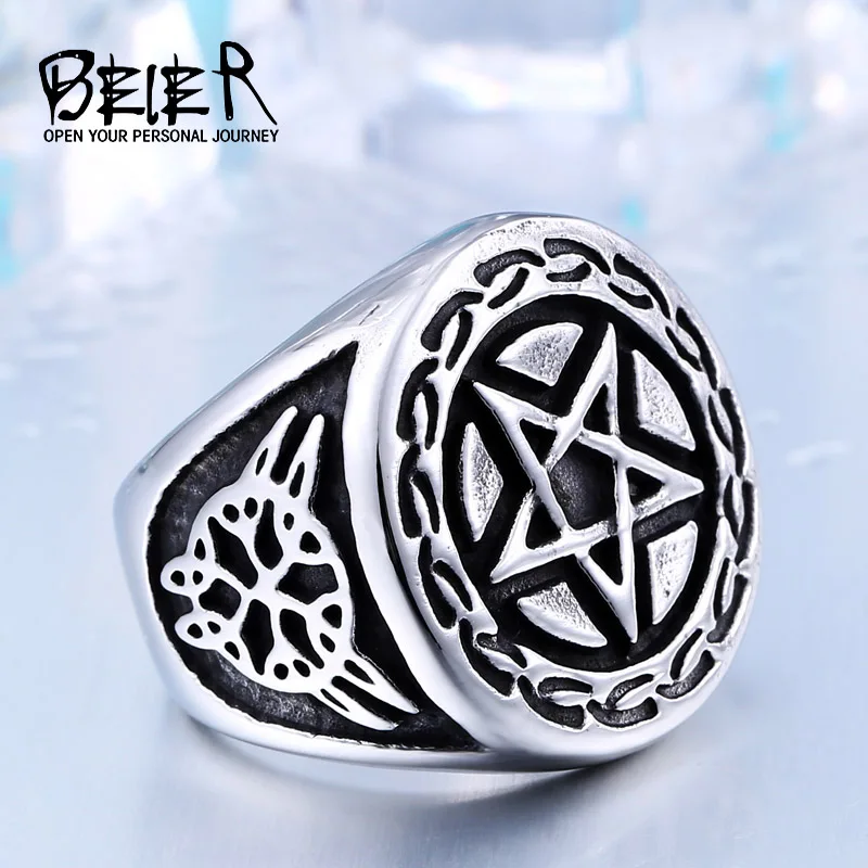 Байер уникальный пять звезд для человека 316L Нержавеющая сталь Высокое качество