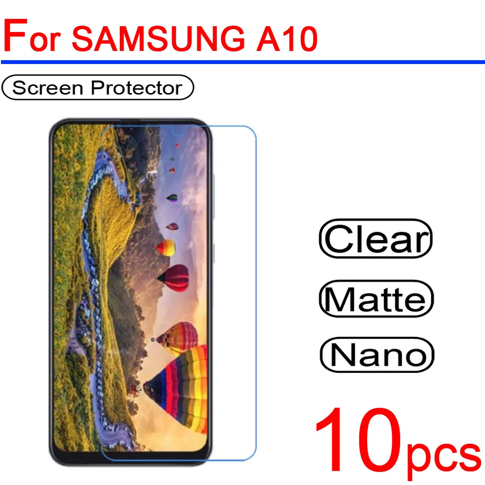 10 шт. Ультрапрозрачная мягкая защитная пленка для экрана Samsung galaxy A10 A30 A50 M10 M20 M30 A20