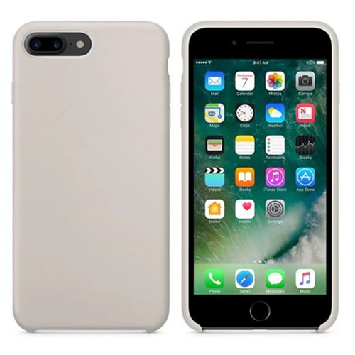 Stone Роскошный силиконовый чехол для iphone 6, 7, 8 plus, X, чехол карамельного цвета для iphone Xs max, Xr, чехол для телефона, без логотипа, приятный на ощупь - Цвет: Stone