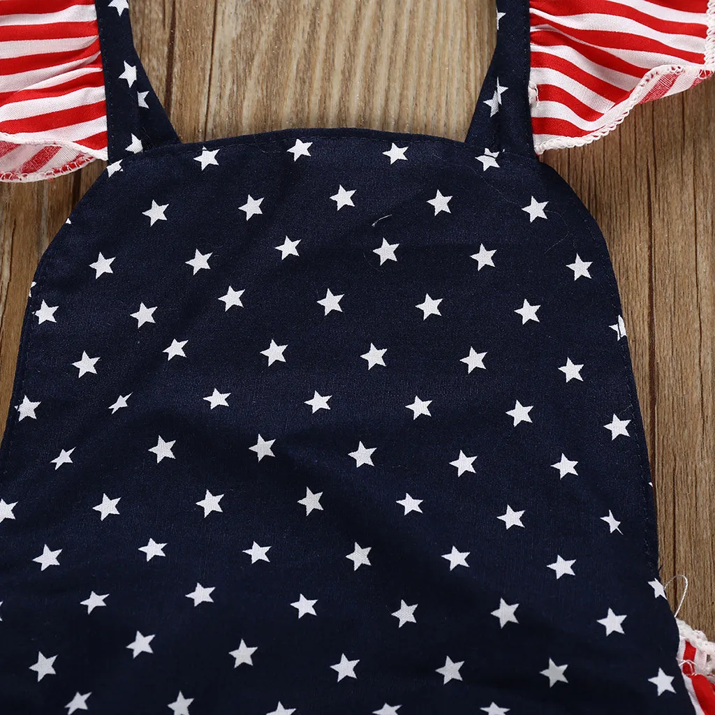 SAGACE/Одежда для маленьких девочек Комбинезон с принтом со звездами боди + повязка