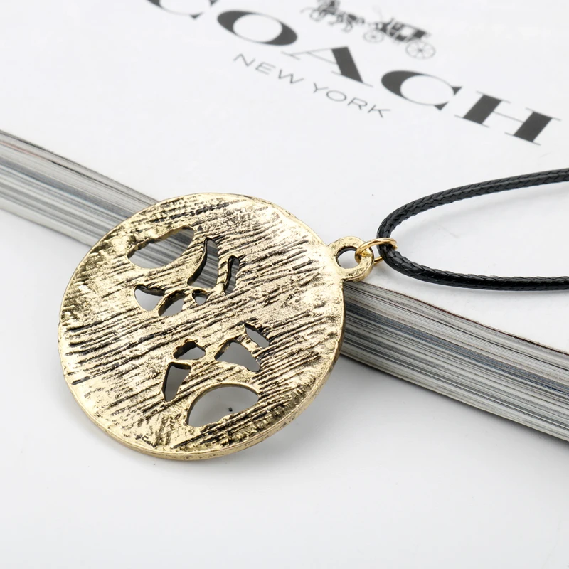 Винтажная луна кулон богини для женщин мужчин Wicca пентаграмма Magic