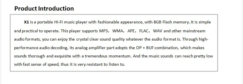 xDuoo X1 8 Гб WAV APE FLAC Мини карманный 300 Ом высокой мощности HiFi музыкальный аудио плеер