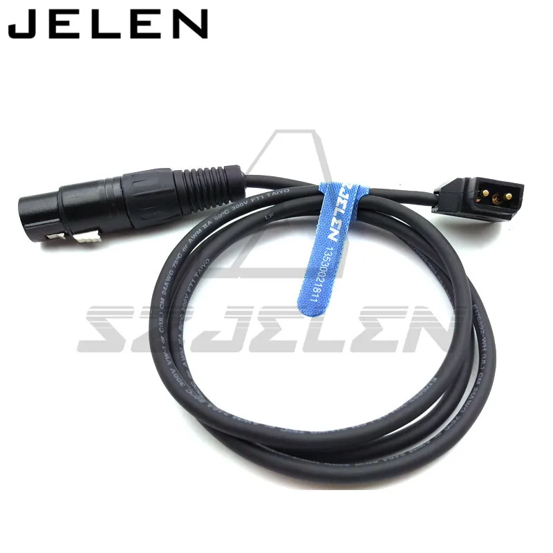 D-Tap Male to Female Angle 4-Pin XLR Cable For Power Supply Battery | Обустройство дома