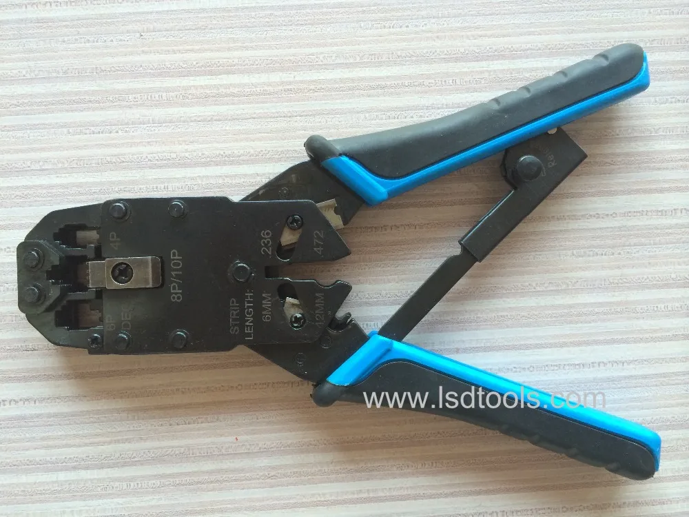 Инструмент для обжима кабеля RJ45 8P8C RJ11 RJ12 многофункциональный | Инструменты