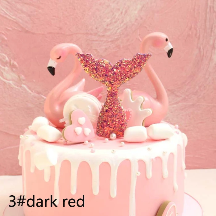 Праздничные принадлежности украшения для торта блестящее украшение кексов