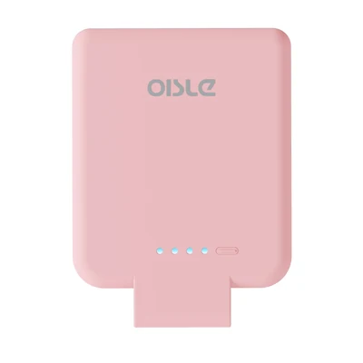 2800mah-PINK 2800 мАч мощное ядро мини портативное зарядное устройство беспроводной внешний резервный аккумулятор ультра тонкая Зарядка для iPhone 5 5S SE 6 6 S - Цвет: 2800mah-PINK