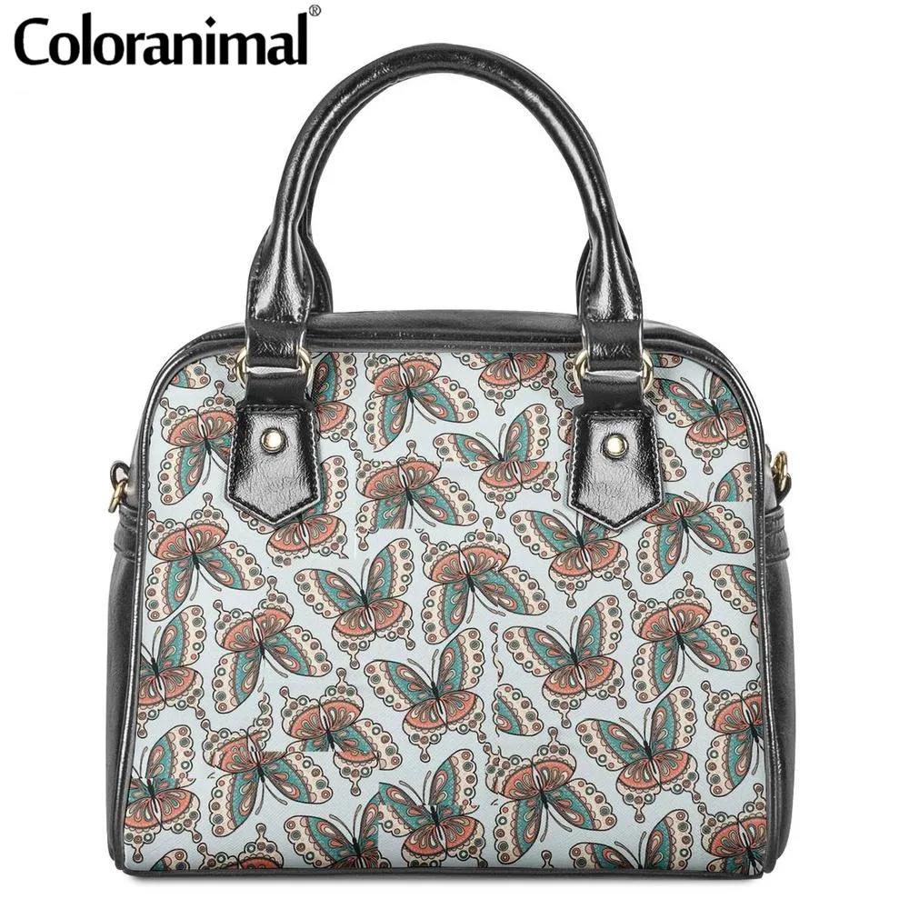 Сумка через плечо Coloranimal женская кожаная сумка тоут из искусственной кожи