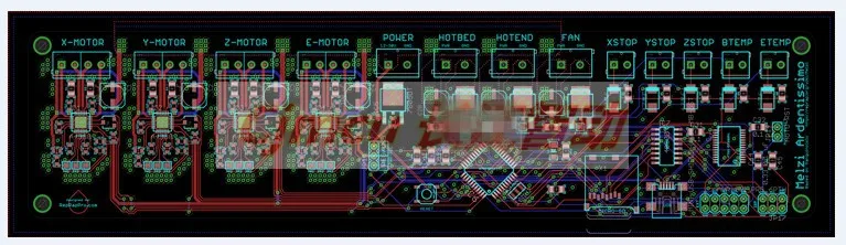 Бесплатная доставка! CJMCU-103 3D печатная плата принтера панель управления репрап