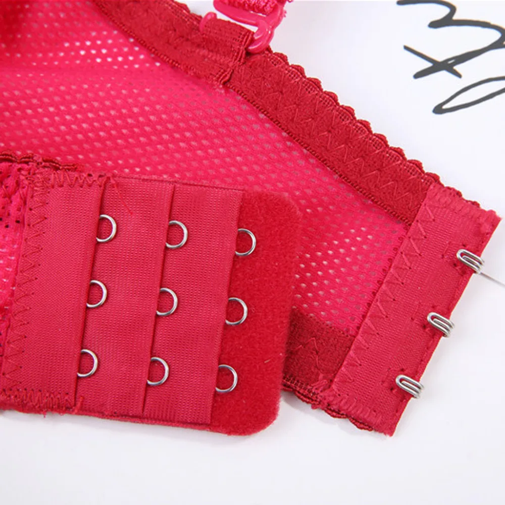 Женский кружевной бюстгальтер с регулируемыми бретельками комфортное нижнее