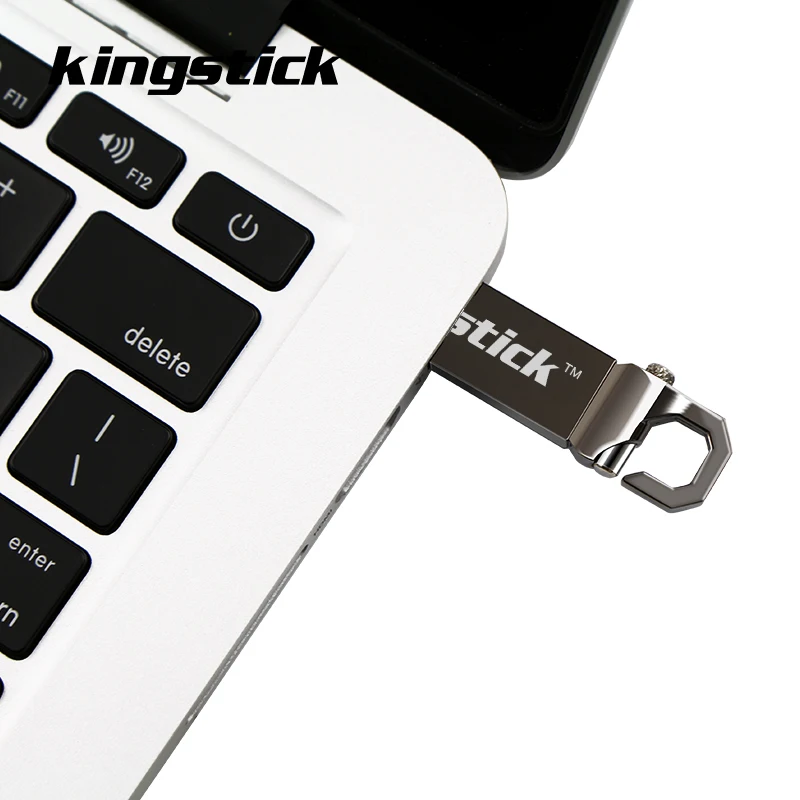 Kingstick металлический usb флеш накопитель 8 ГБ 16 32 64 128 карта памяти USB флешка брелок