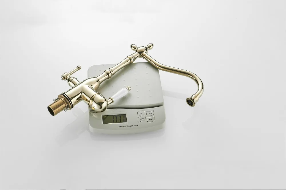 Кухонный кран Torneira Cozinha, золотые краны, вращение на 360 градусов, трехходовой кран для очистки воды, кран для кухонной XT-165