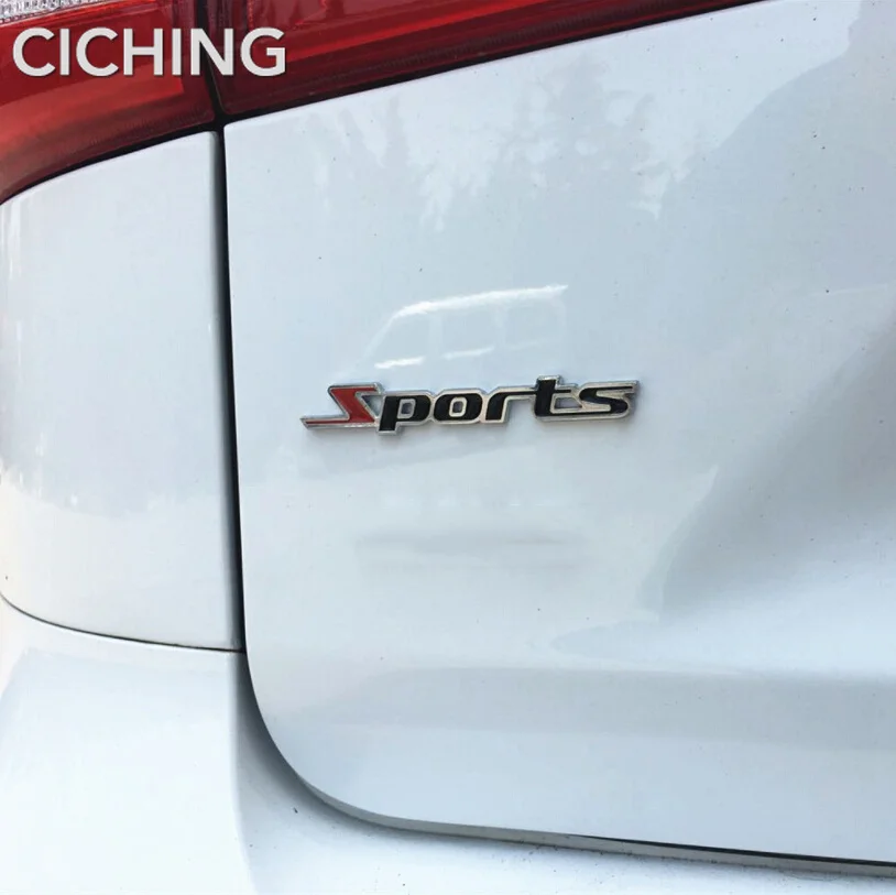 Новые горячие автомобильные стильные 3D металлические спортивные наклейки для saab