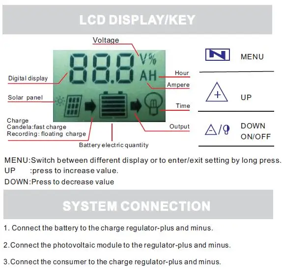 Солнечный регулятор 12V24V USB мобильного телефона Зарядное устройство 10A/20A/30A Мощность поколения Панели солнечные Мощность контроллер Зарядное устройство Главная Открытый