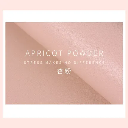 Apricot powder Первый слой овечья кожа ручной работы кожа 1 мм Толщина полная распродажа около 10-12 футов - Цвет: Apricot powder