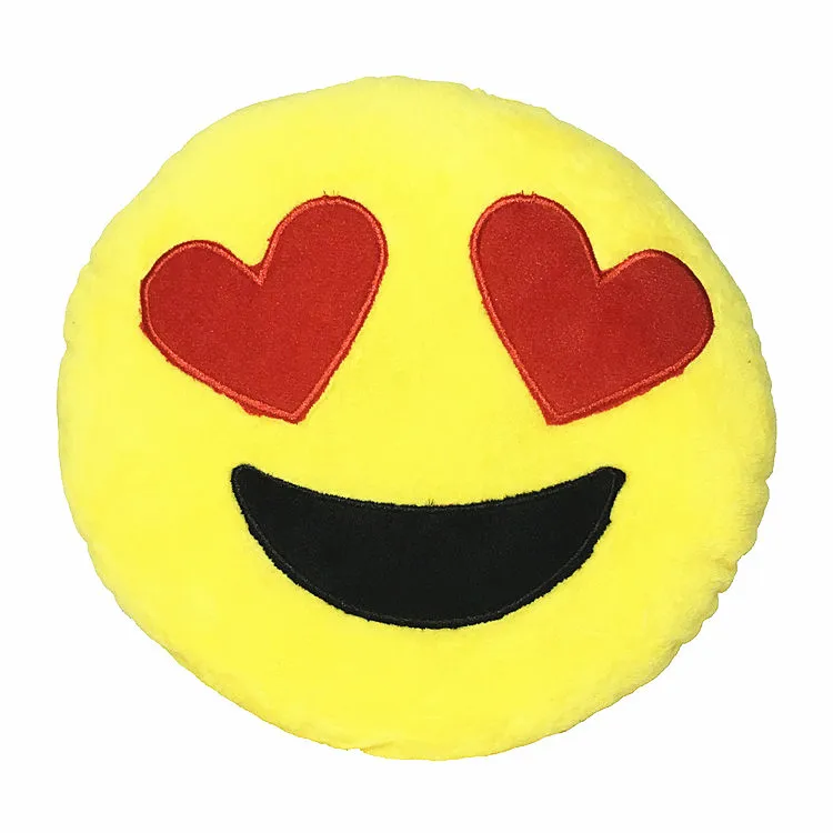30 см Emoji Подушка смайлик эмоция Круглая плюшевая мягкая игрушка QQ лицевая подушка
