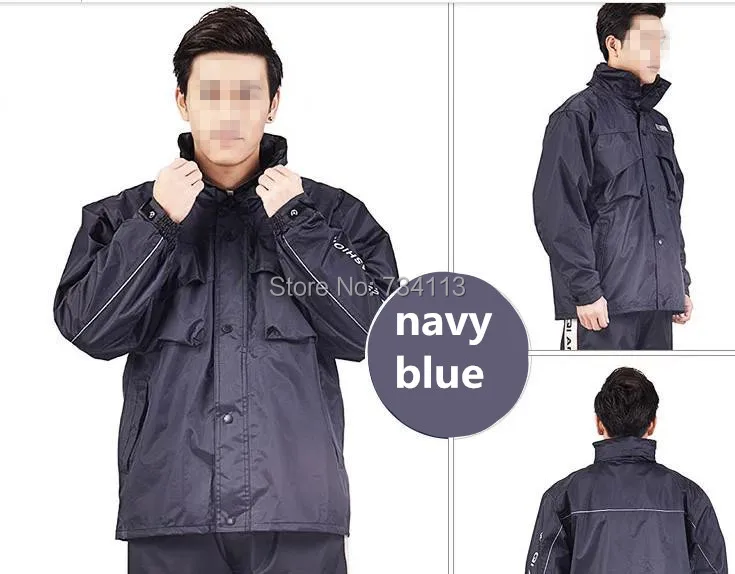 Осенне зимний плащ для пожилых утепленный мотоциклетный + дождевик большого