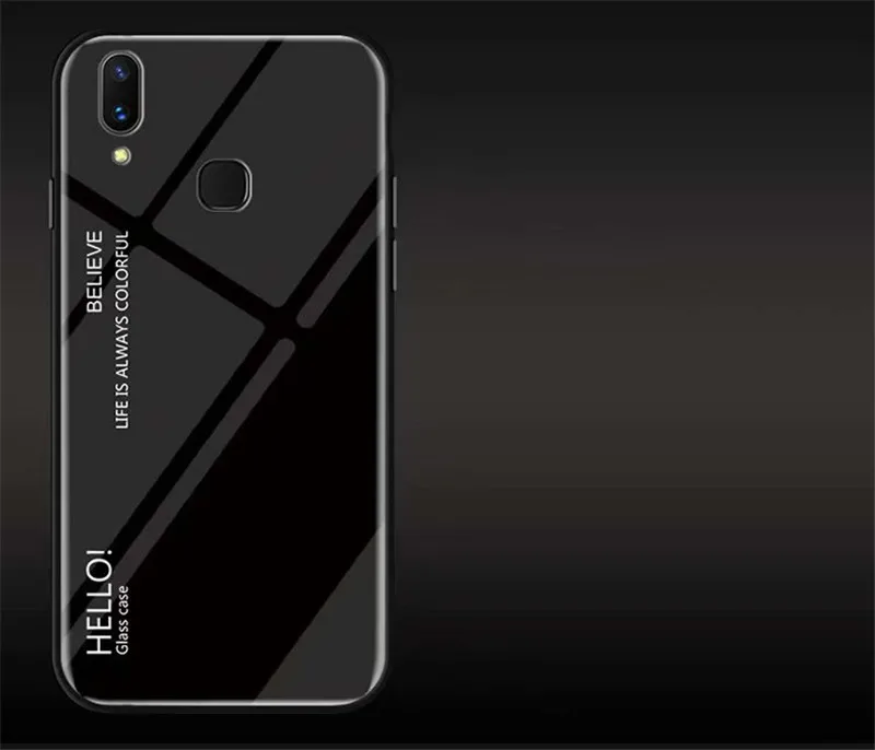 Роскошный чехол для телефона из закаленного стекла s для vivo V9, чехол vivo Y85 Y 85, чехол для vivo Y85 vivo v 9 6,", Fundas, защитный чехол