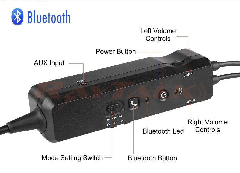 ANR Bluetooth авиационная гарнитура с ультра Lightwight искусственной кожи подушки для самолета