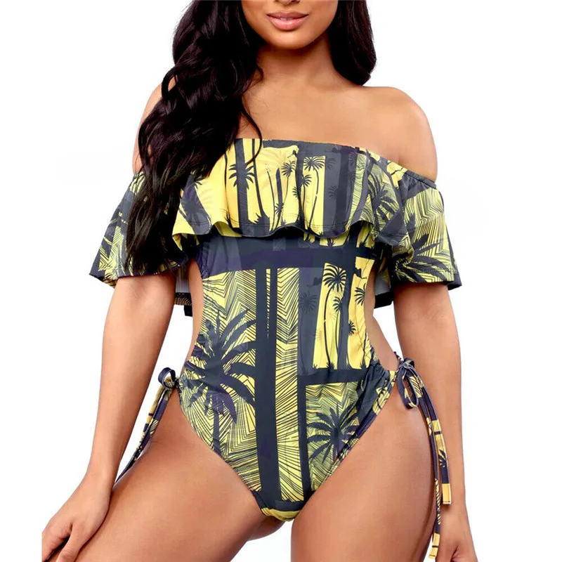 

Купальный костюм для женщин Цельный купальник бикини пуш-ап бюстгальтер с мягкими чашечками купальный костюм монокини Лот Купальник Лето Н...