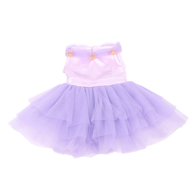Платье принцессы для девочек детская одежда новорожденных размер 43 см 18 дюймов
