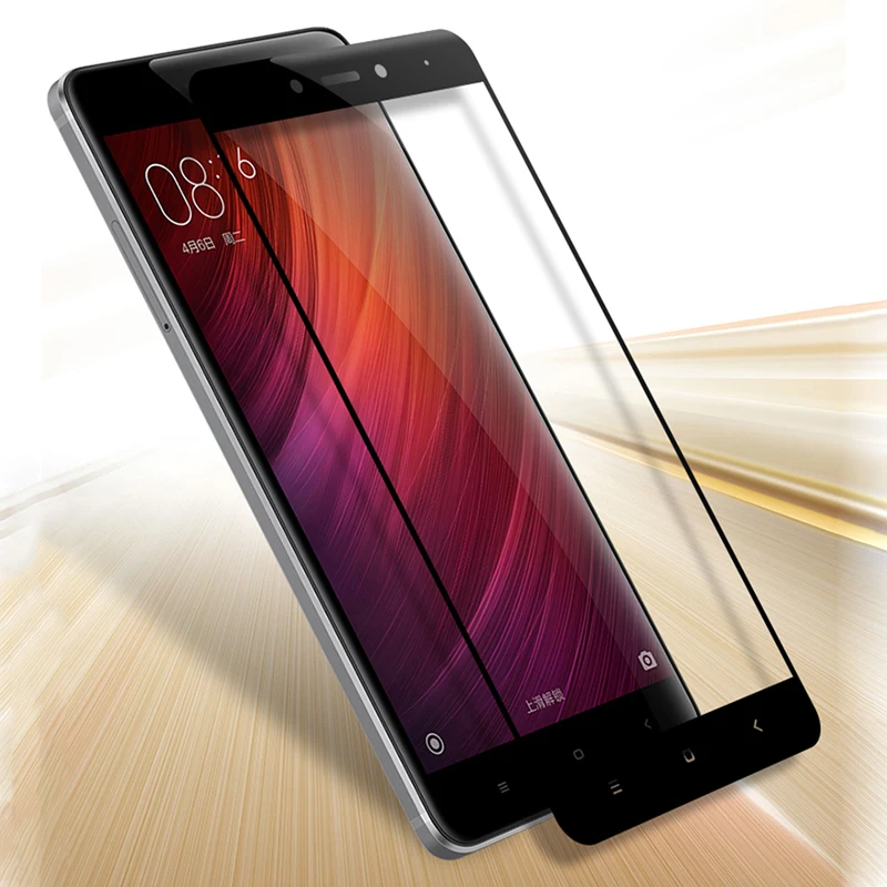 Закаленное стекло с полным покрытием для xiaomi 5 5c 5S plus note redmi pro 4x 4a 4 3 оригинальная