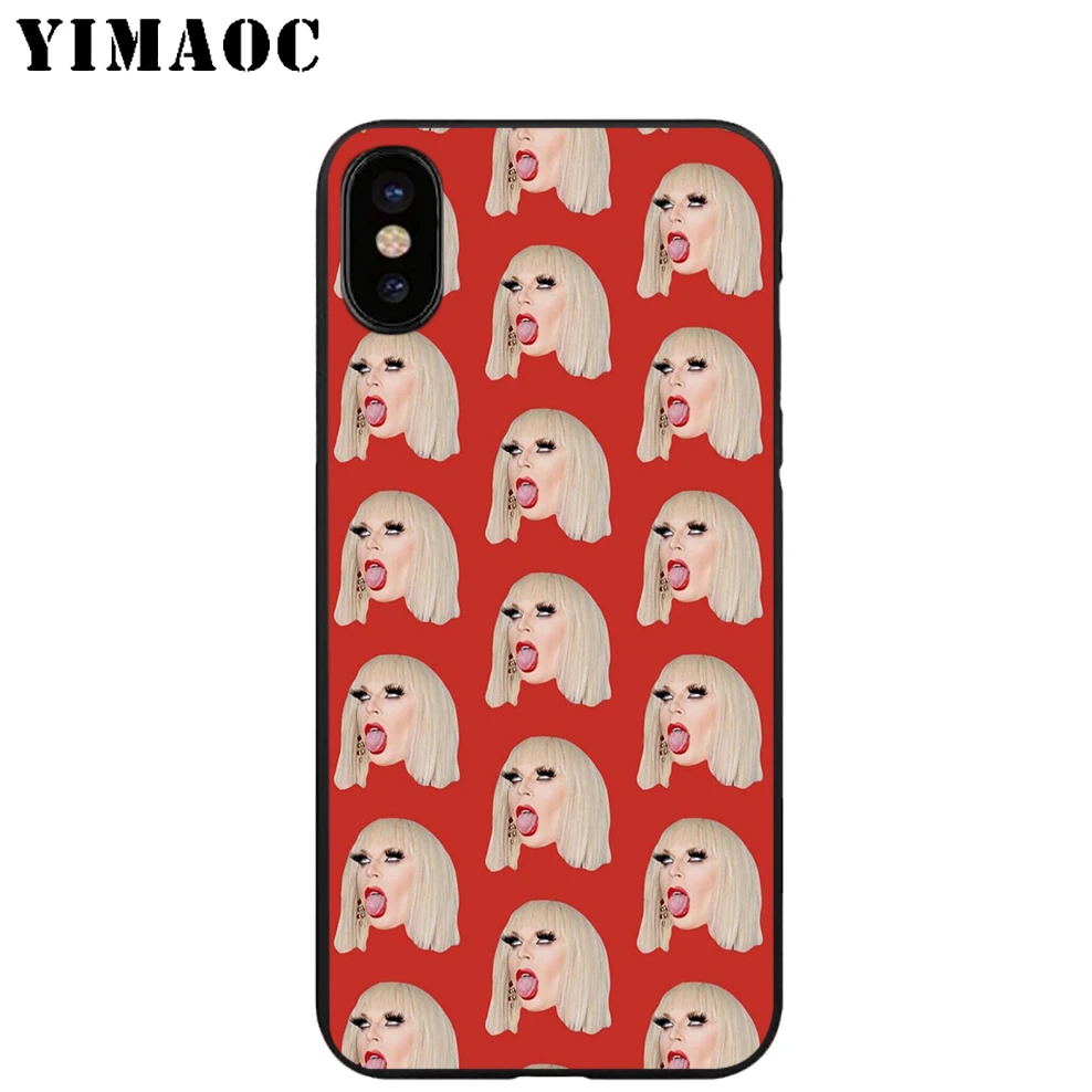YIMAOC Not Today Satan Soft TPU Black Silicone Case for iPhone X or 10 8 7 6 6S Plus 5 5S SE Xr Xs Max |